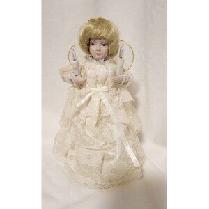 Vintage Angel Christmas Tree Topper